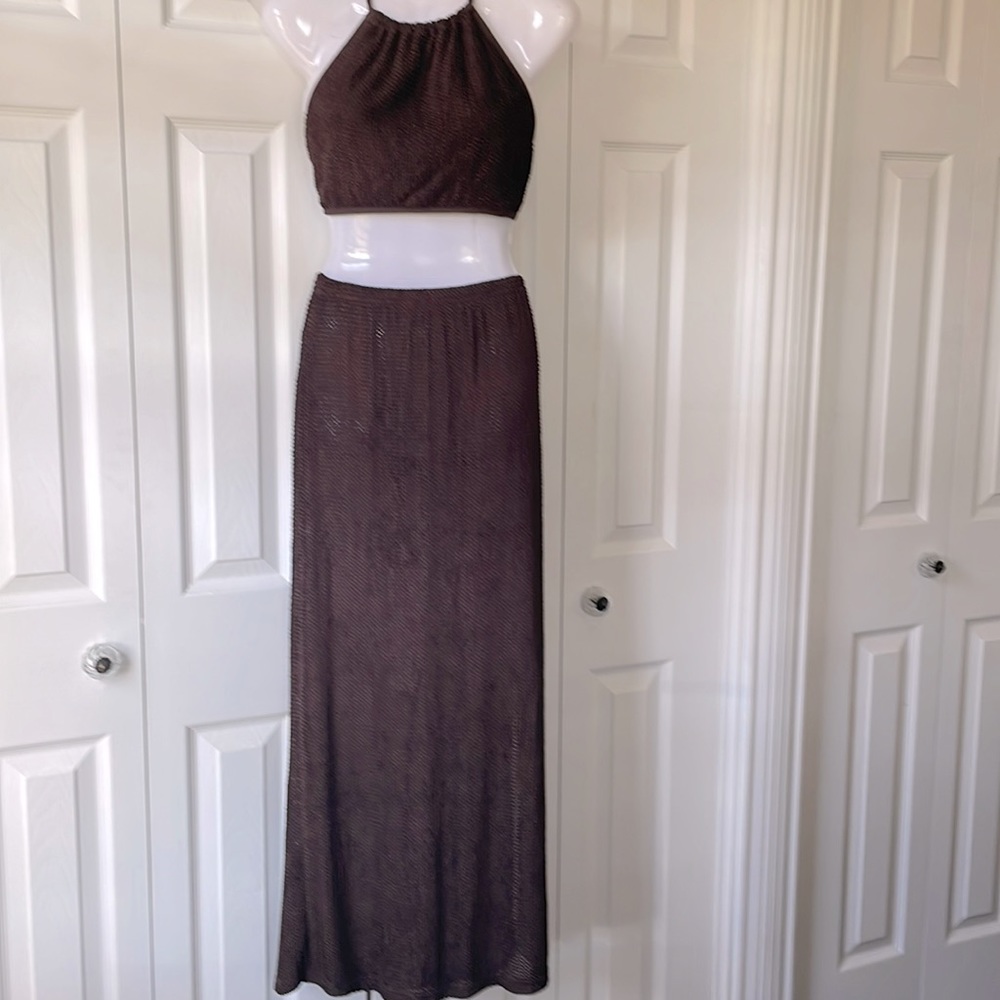 Vintage Baja blue resort wear or cruise wear.